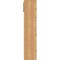 Ekena Millwork Merced Block Smooth Bracket w/ Offset Brace, Western Red Cedar, 7 1/2"W x 24"D x 36"H BKT0806X24X36MRC05SWR - alternate 4